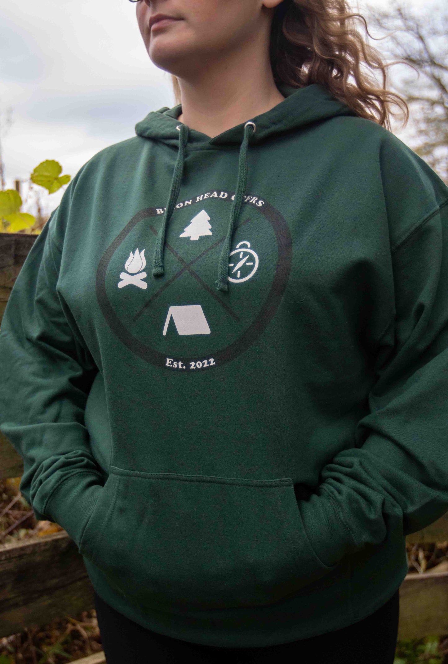 Pine Green "Essentials" Hoodie