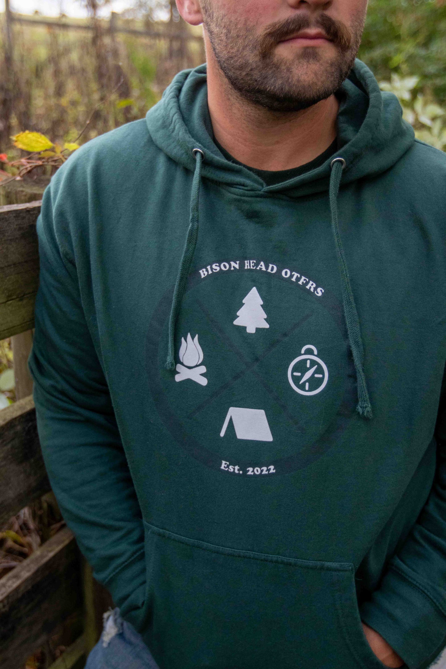Pine Green "Essentials" Hoodie